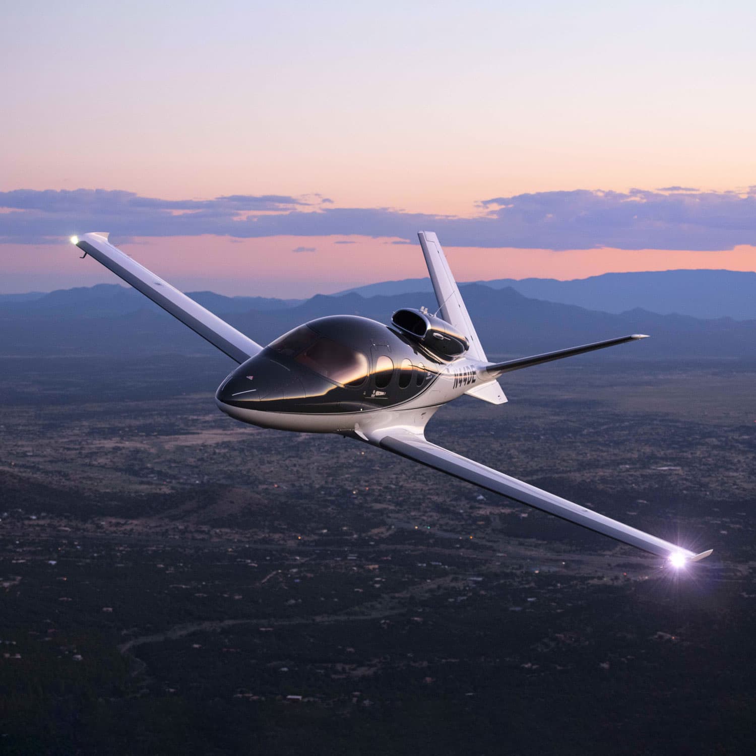 Cirrus Vision Jet (or similar) exterior