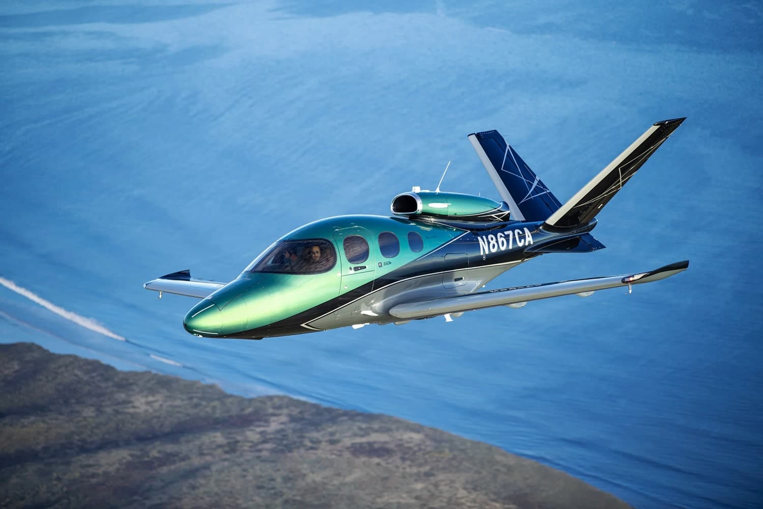 Cirrus Vision SF50 aircraft